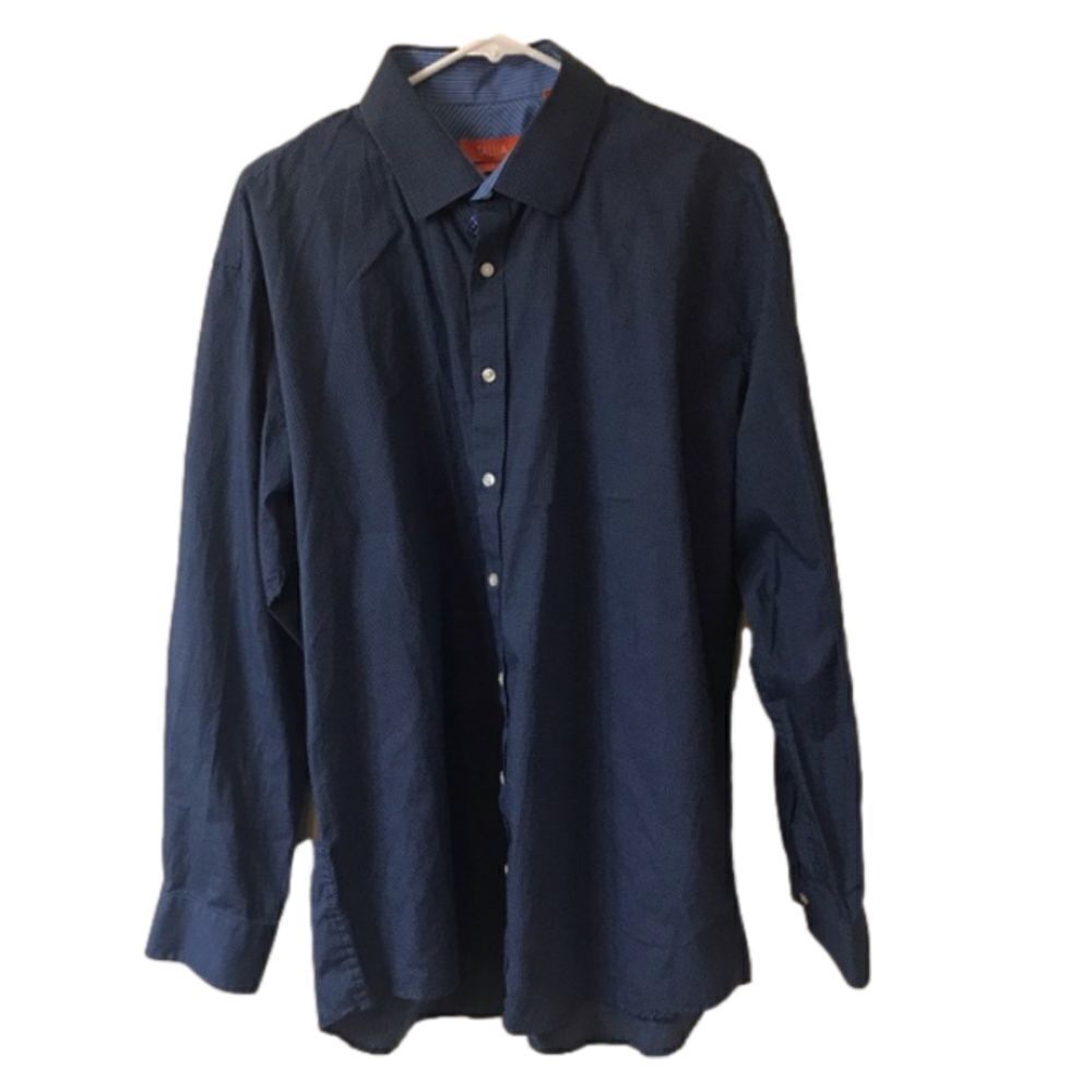 Tallia Slim Fit Button Down Shirt Size 18 (34/35)